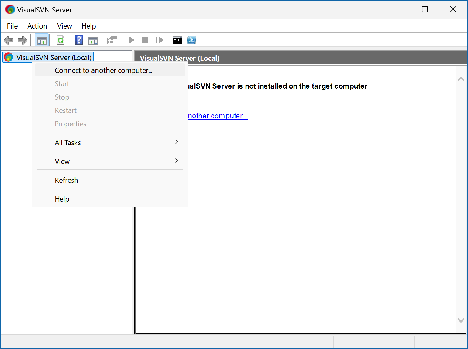 Connecting to a remote server instance