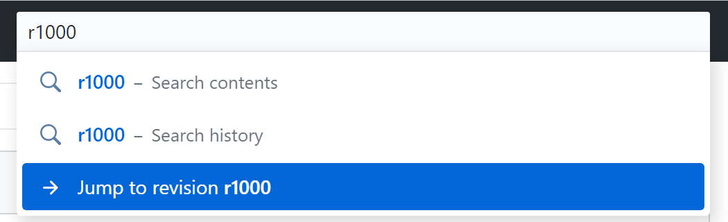 Jump to revision