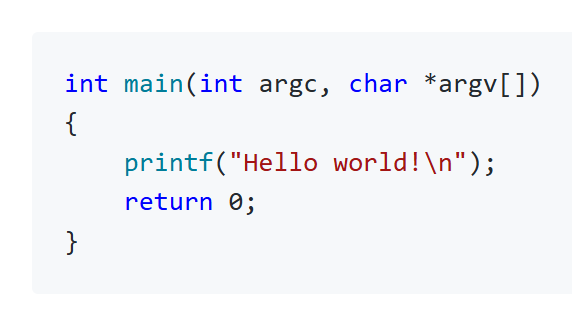 Fenced code block example