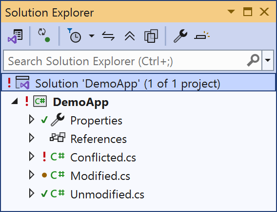 Shaped status icons
